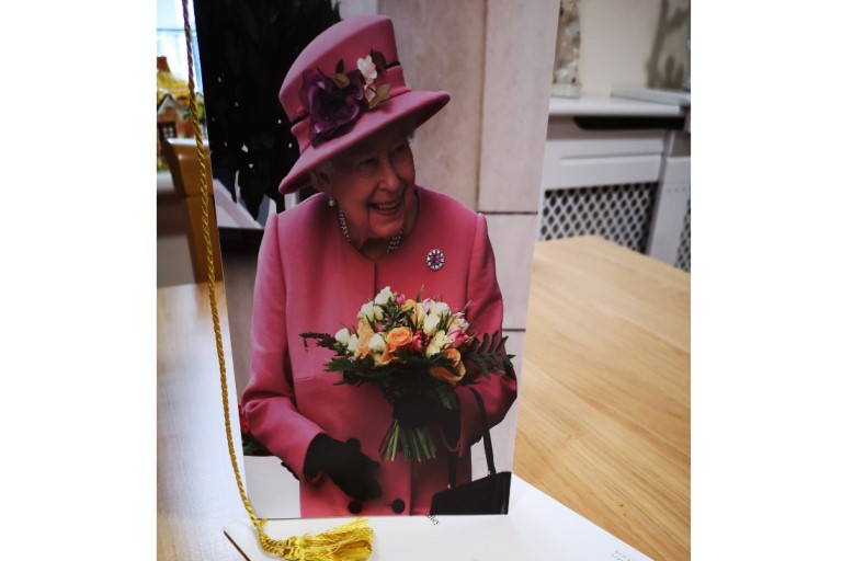 Card from The Queen