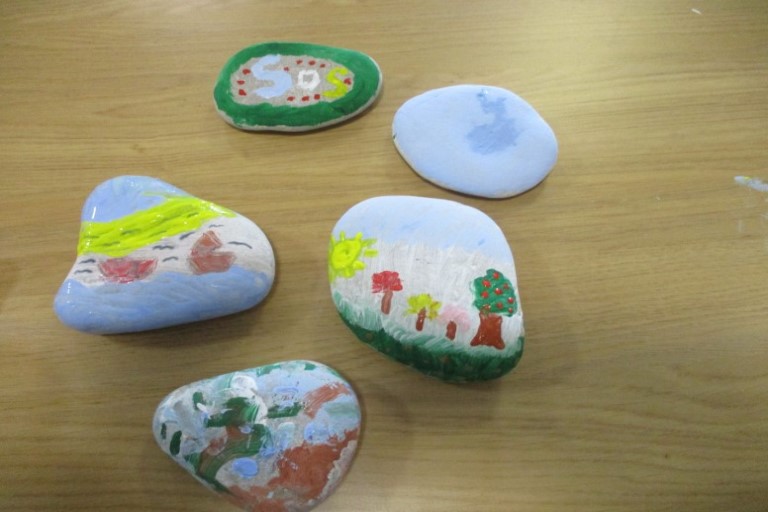 stone painting 