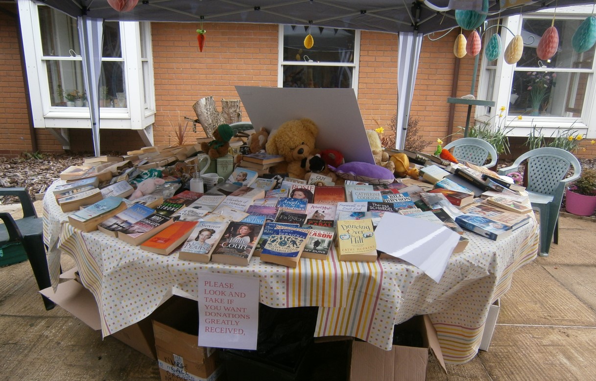 Easter book stall