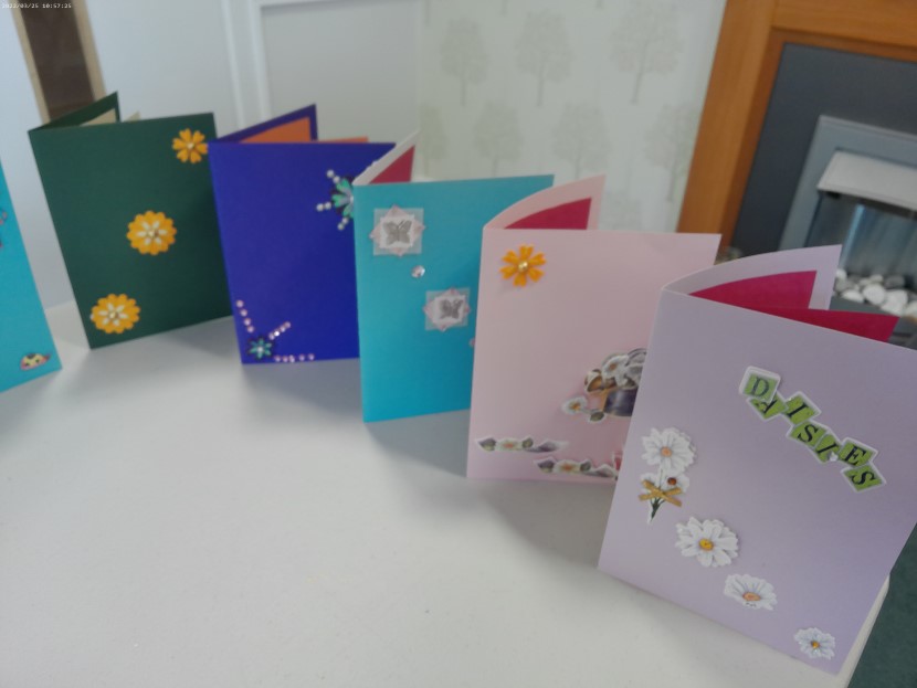 Card making for International nurses day 