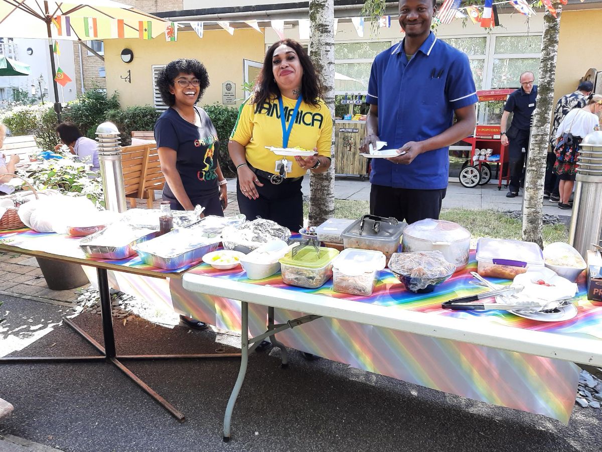 Culture day at Appletree Court - buffet 