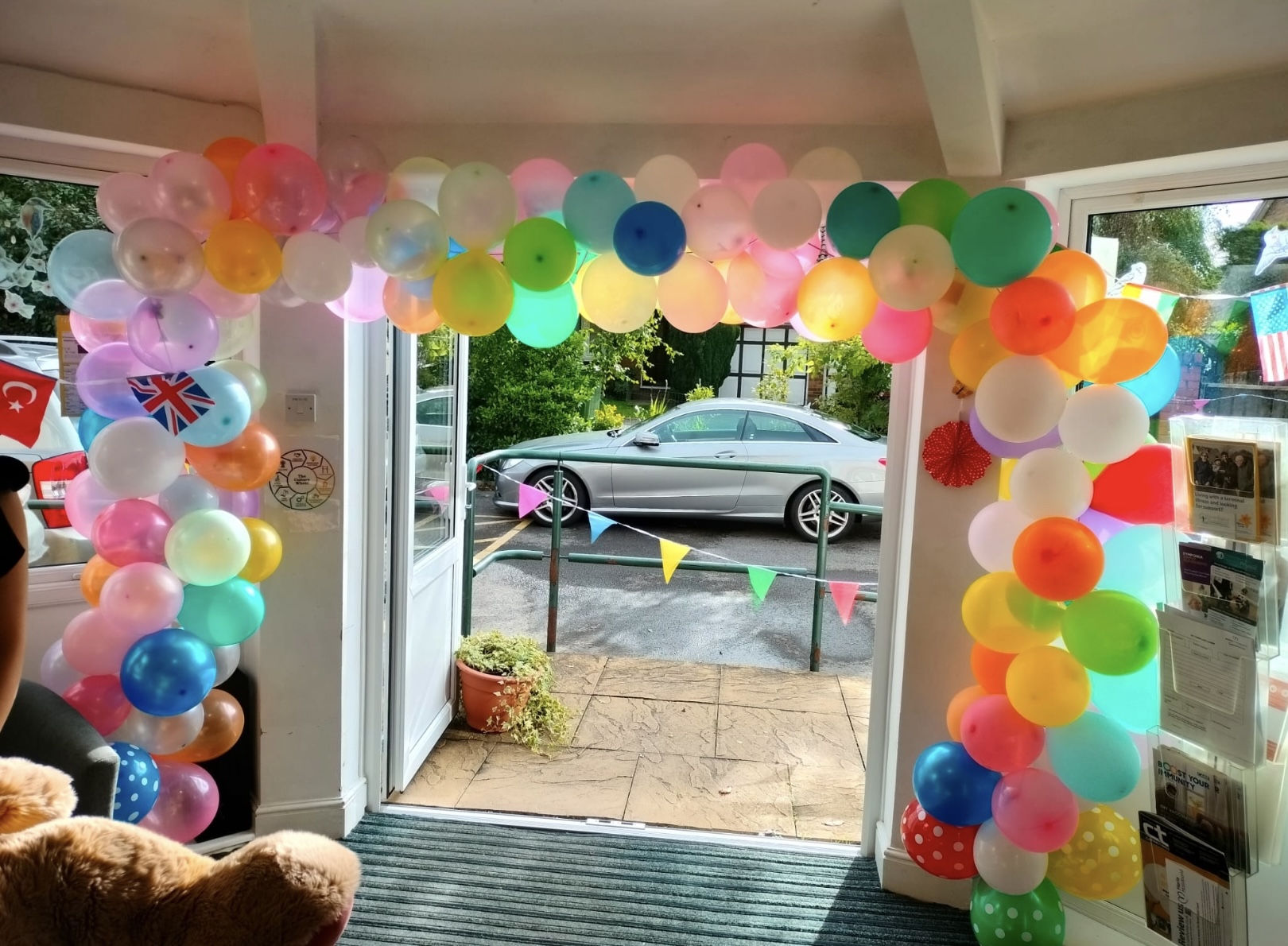 Bowerfield summer fair balloon decorations