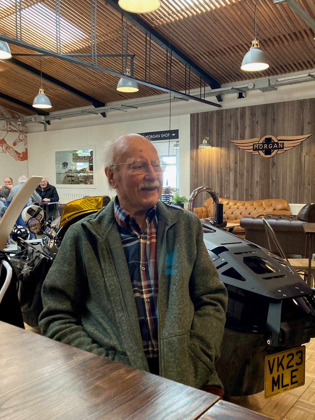 Windsor Court's visit to Morgon Motor Cafe 