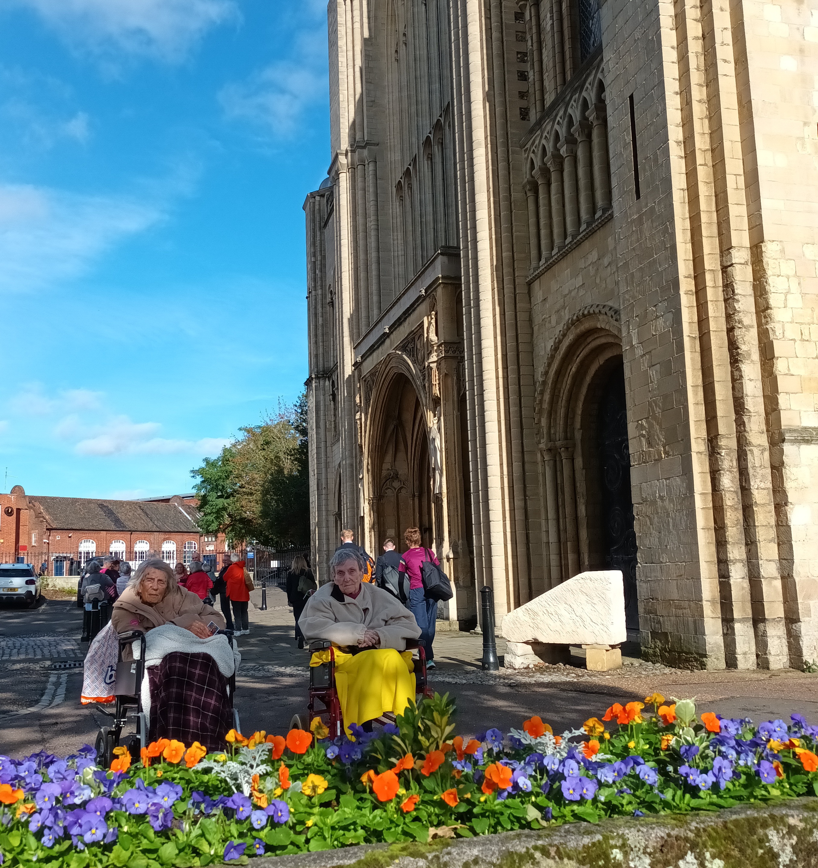 mary chapman court visit to Norwich cathedral 