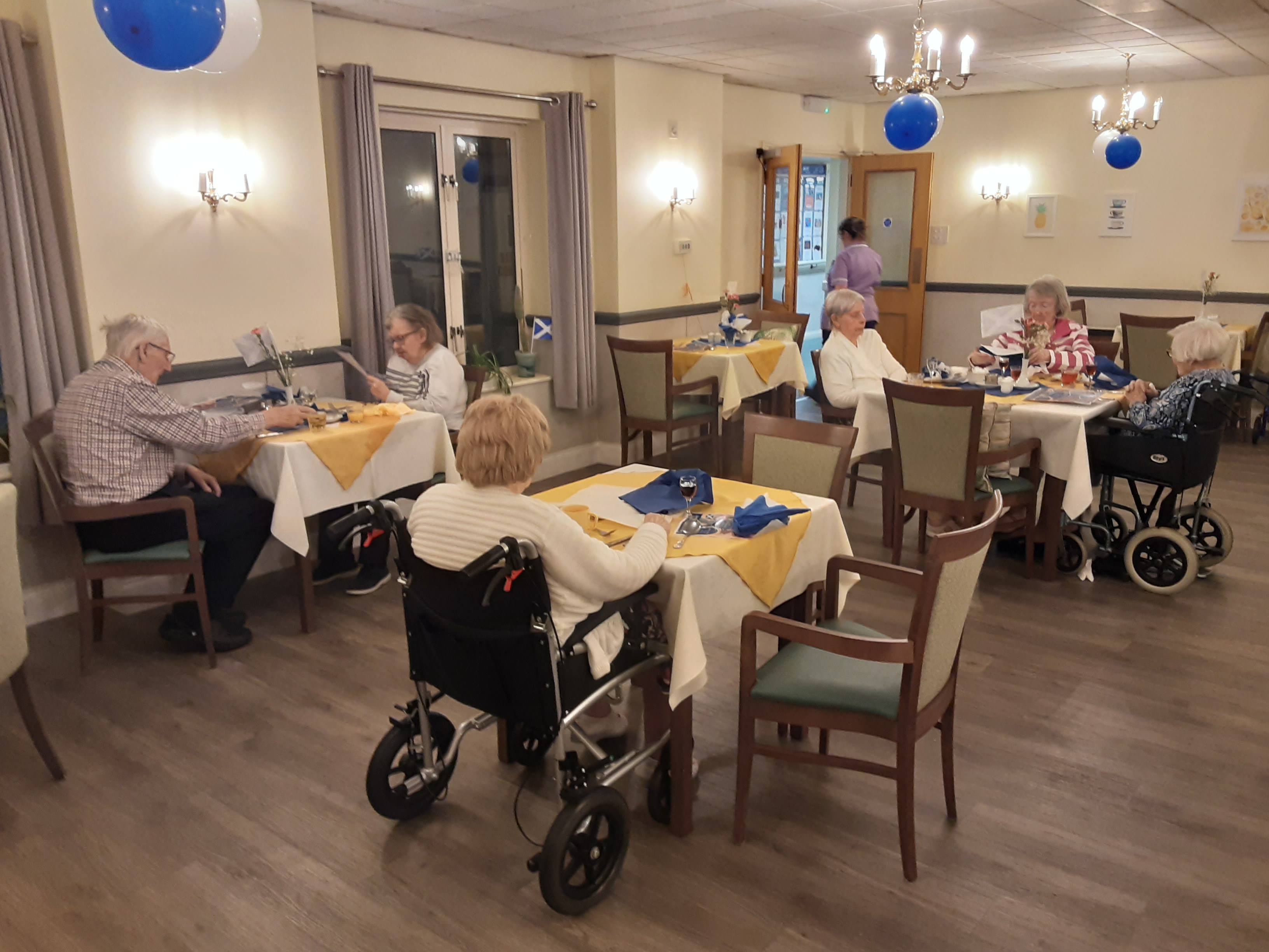 Pinewood - Care Home in St Helier Burns Night