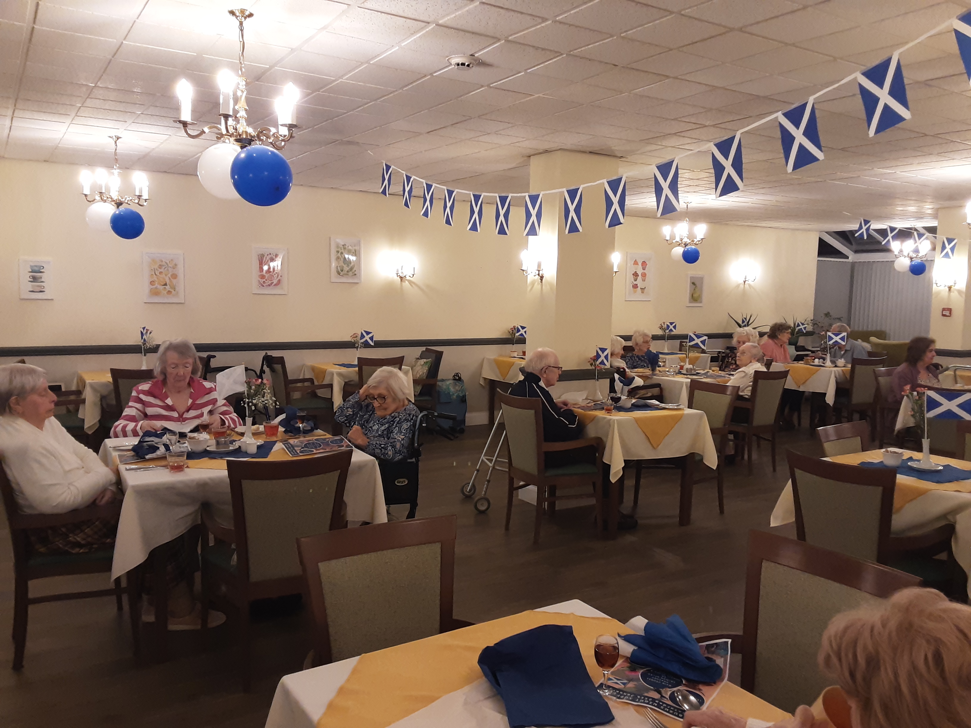 Pinewood - Care Home in St Helier Burns Night