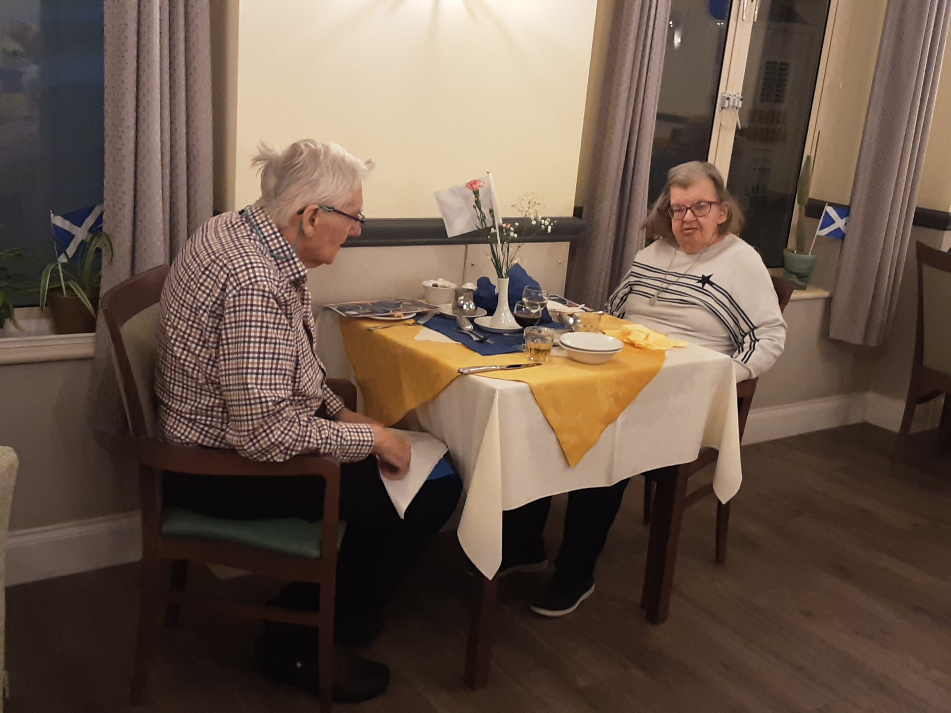 Pinewood - Care Home in St Helier Burns Night