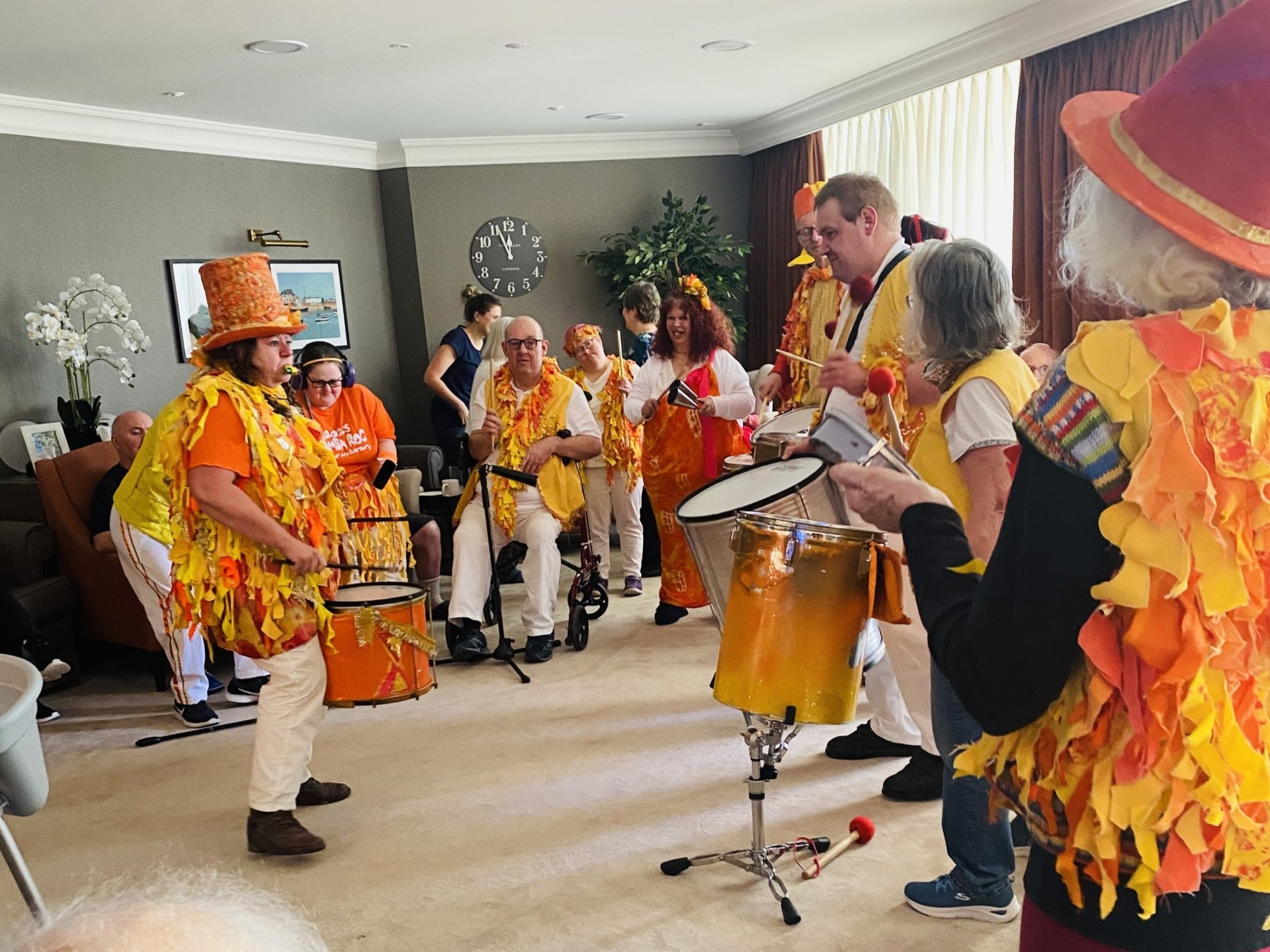 ROC Samba Group at Claremont Manor