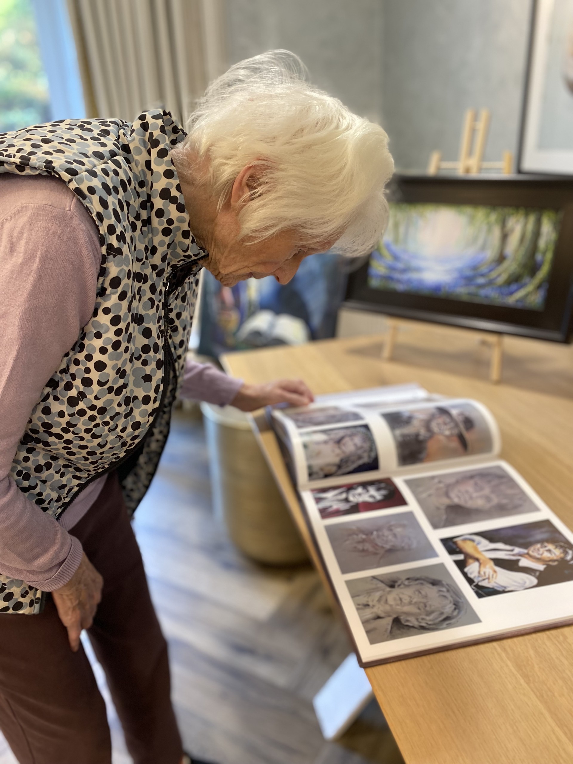 Claremont Manor Celebrates International Artists Day with Resident Art Exhibition in Dawlish