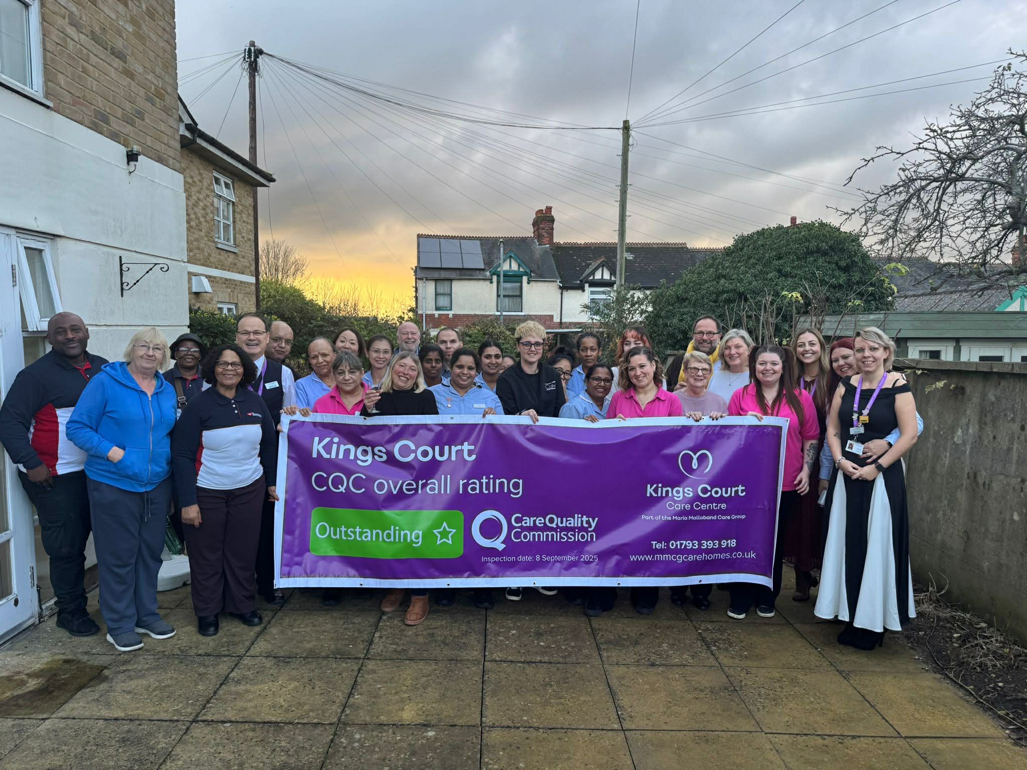 Kings Court Care Home CQC Outstanding