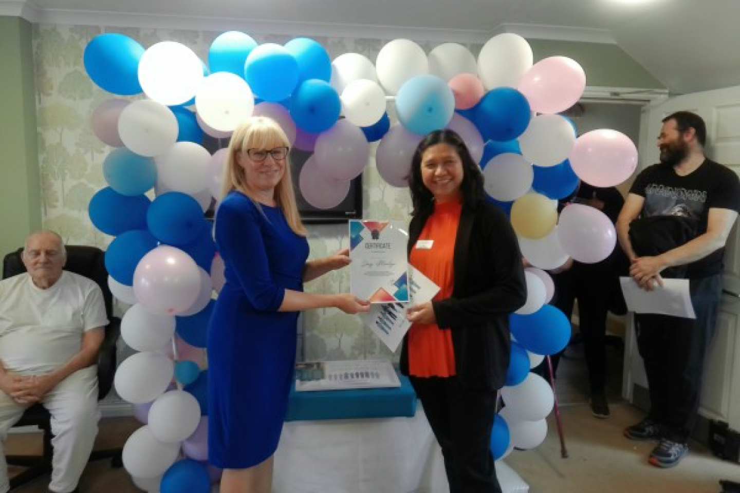 International nurses day party at Woodland