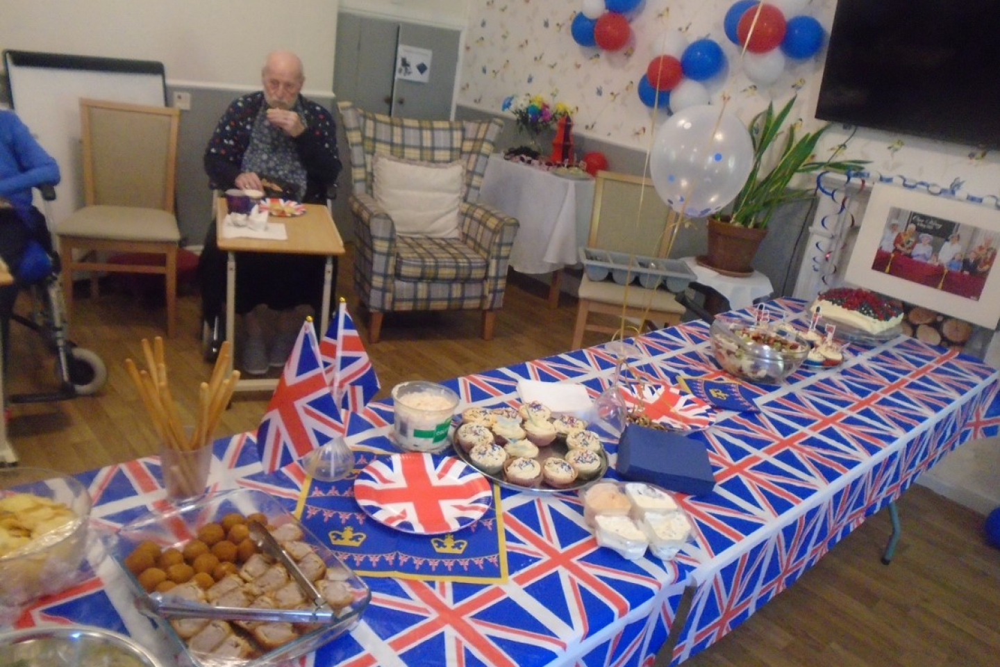 Kings Coronation indoor street party at The Hawthorns