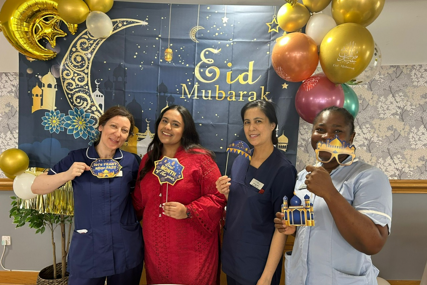 Manorhey celebrating Eid 