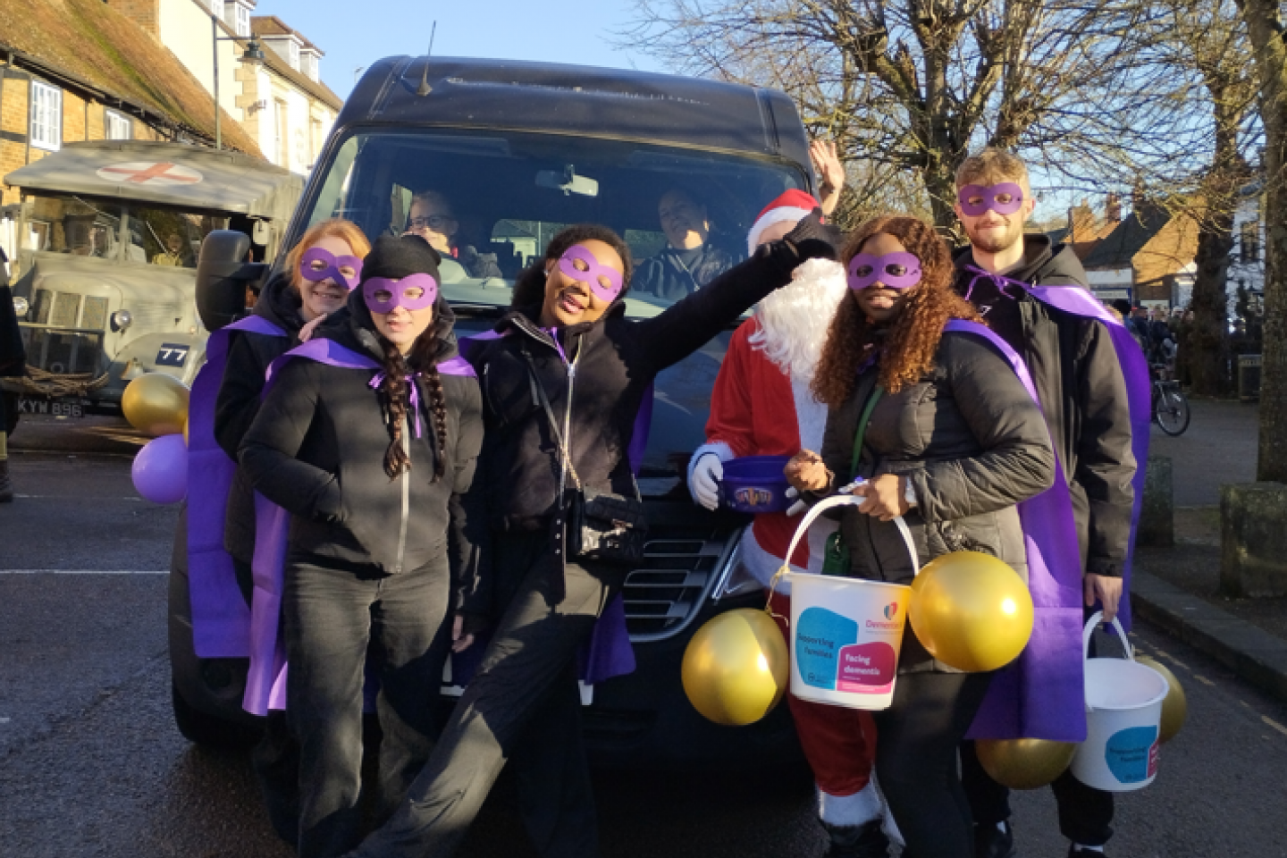 Lace Hill at the Buckingham Christmas Parade