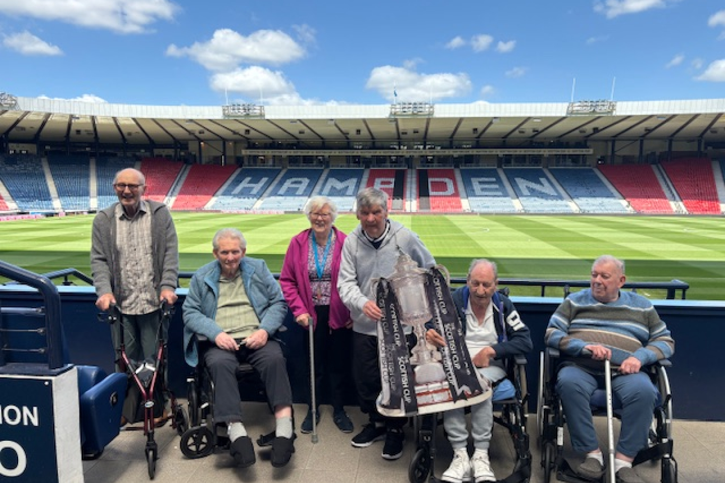 Wallace View Nursing Home Visits Hampden Park