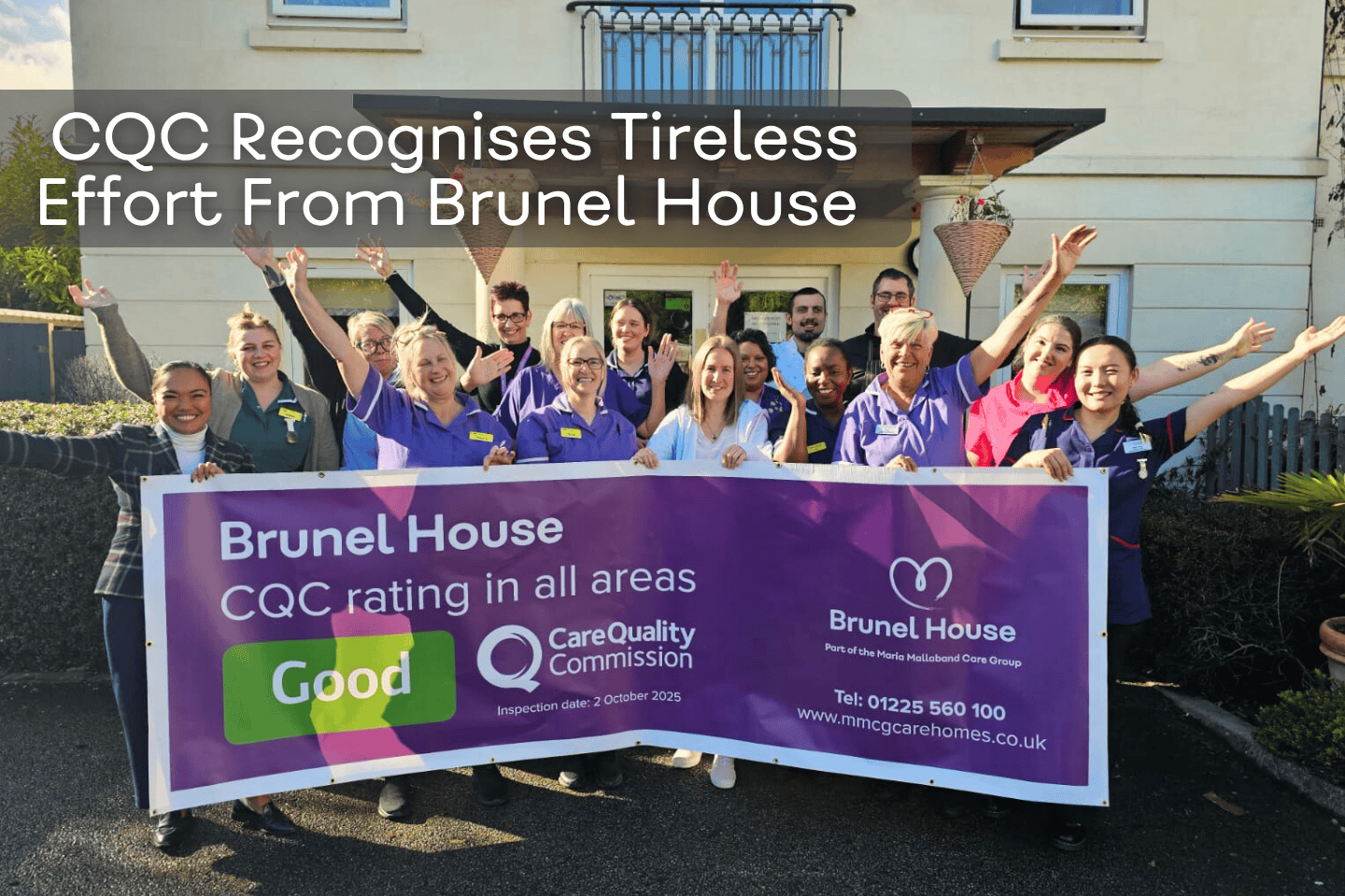 Brunel House Rated GOOD By CQC