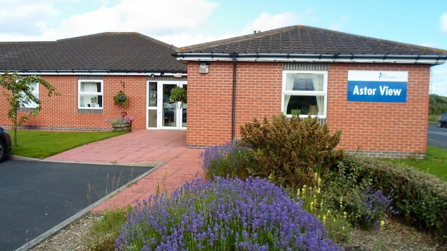 Astor Lodge main outside entrance 