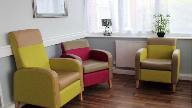 Barnes Court seating area