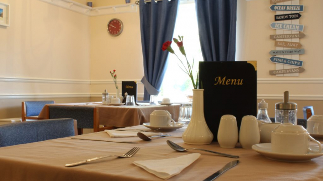 Earsdon Grange dining room