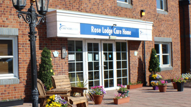 Rose Lodge entrance
