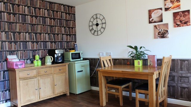 Willowdene cafe with coffee machine and microwave 