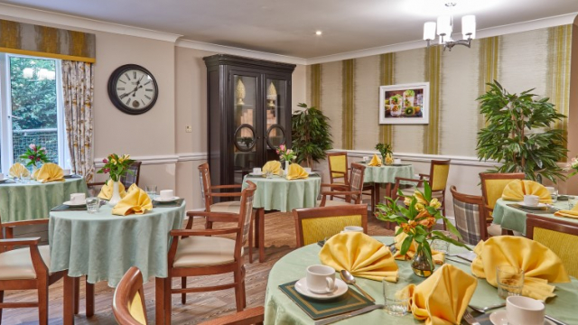 Ashmead dining area