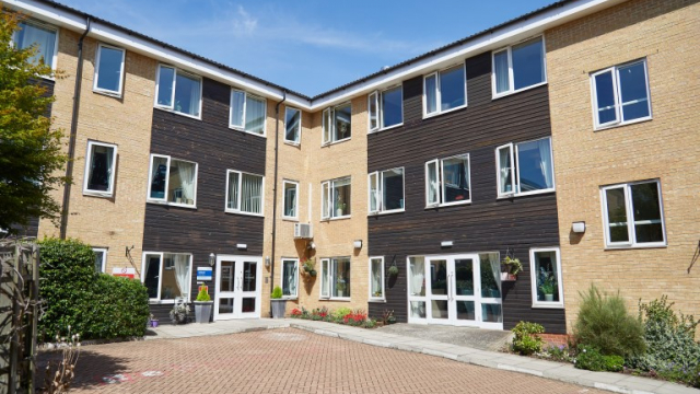 Ashmead outside building 