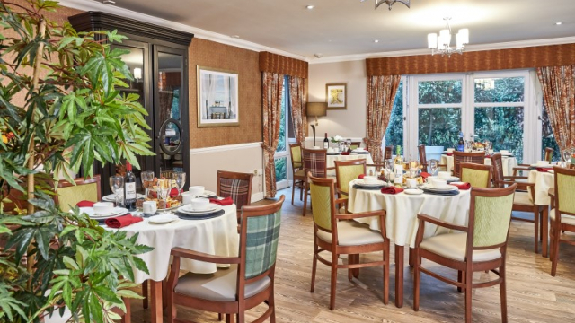 Abingdon Court Dining area 