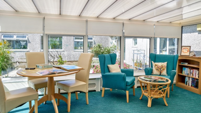 Windmill Court seating area 
