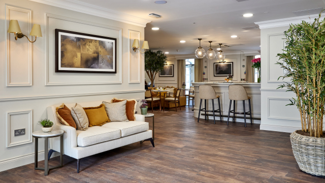 Bistro at Windsor Court Care Home Malvern Worcestershire