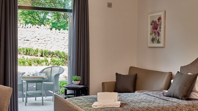 Bedroom at Windsor Court Care Home Malvern Worcestershire