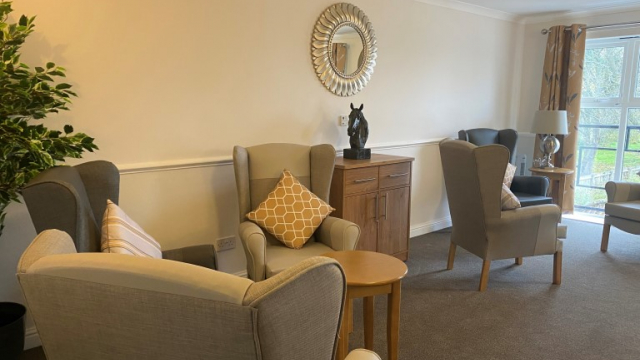 Coplands second floor lounge