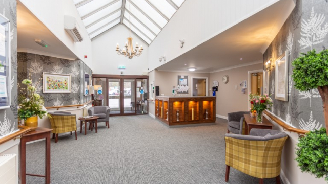 Monread Lodge reception
