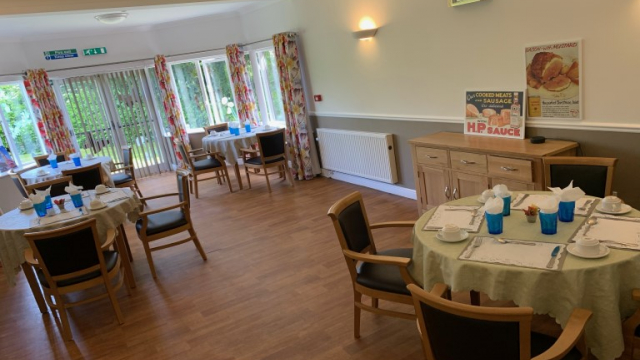 Croft House dining room