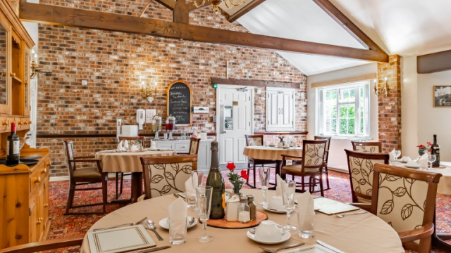 Belvoir Vale dining room