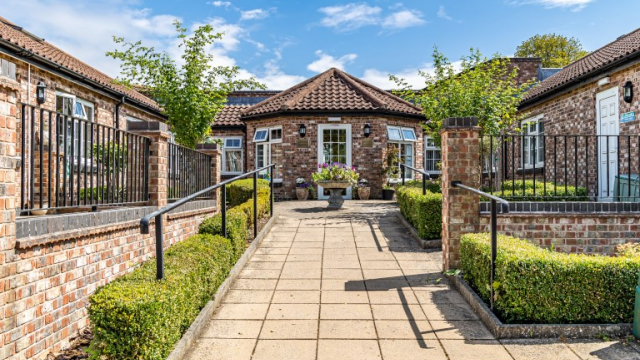 Belvoir Vale outside courtyard Nottingham 