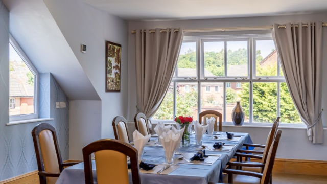 Mary Chapman Court private dining area 