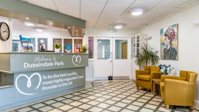 Dussindale Park reception 