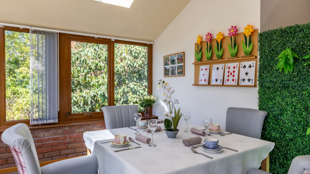 Alexandra court dining area 
