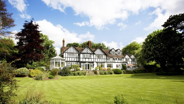 Furze Hill lodge exterior and gardens