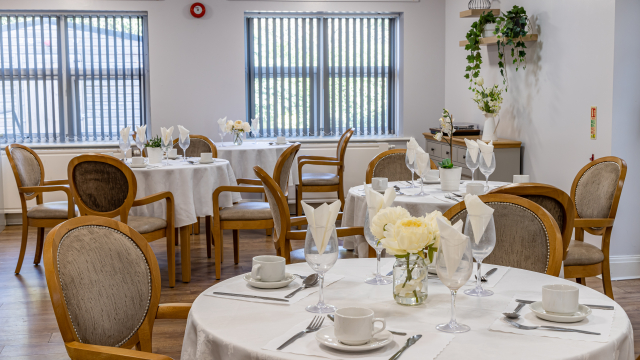 Willowbank dining area 