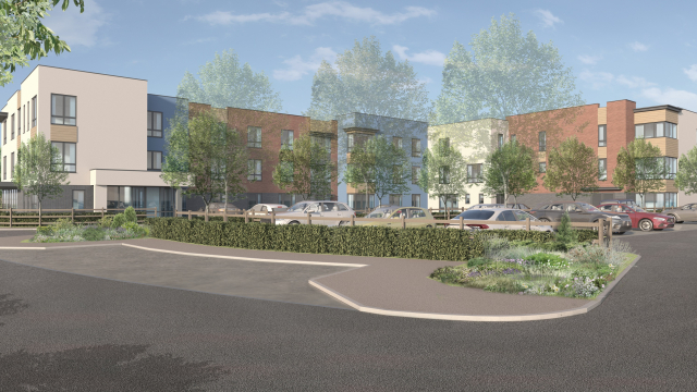 Bentley Grange Care Home Biddenham front view