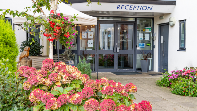 Allingham House entrance
