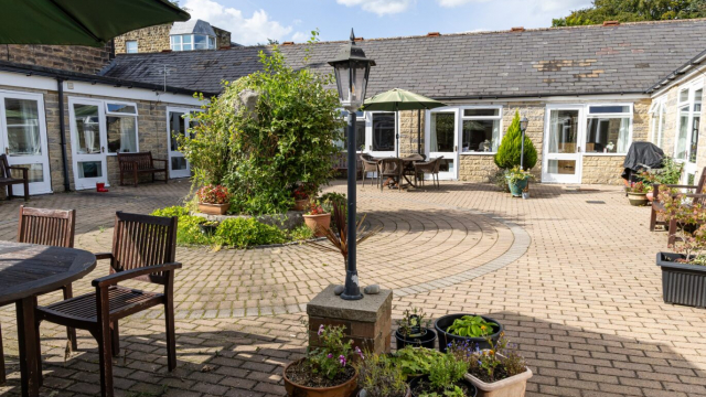 Ashfield Court courtyard