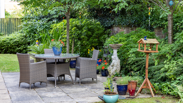 The Belvedere outdoor seating