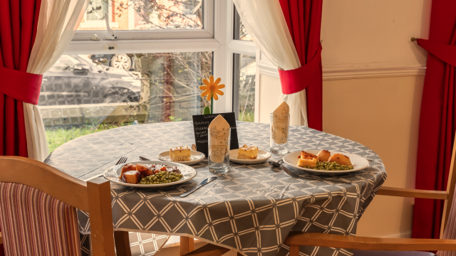 Acorn House dining