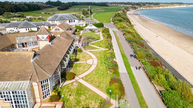 White Rose Lodge from above 