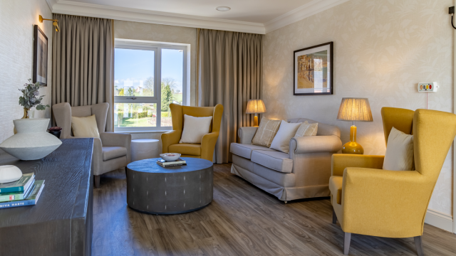 Claremont Manor private lounge