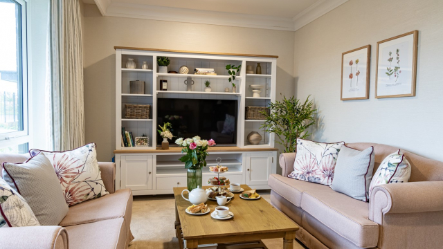 Bentley Grange family room
