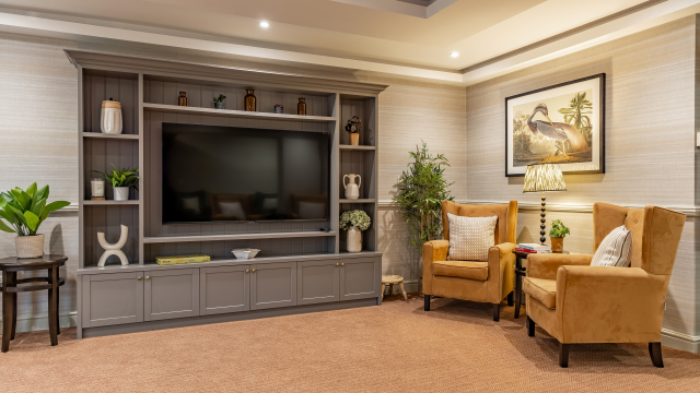 Heritage - Care Home in Tooting TV Room
